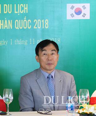 Ông Kim Young Gyu, Giám đốc Sở du lịch Ulsan, Trưởng ban điều hành Hiệp hội xúc tiến du lịch Bờ biển Đông Hàn Quốc